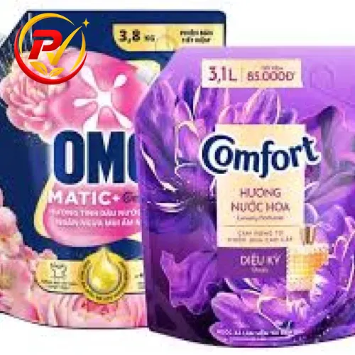 Nước giặt OMO Matic ngăn mùi ẩm mốc 3.8kg &amp; nước xả Comfort hương diệu kì 3.1 lít